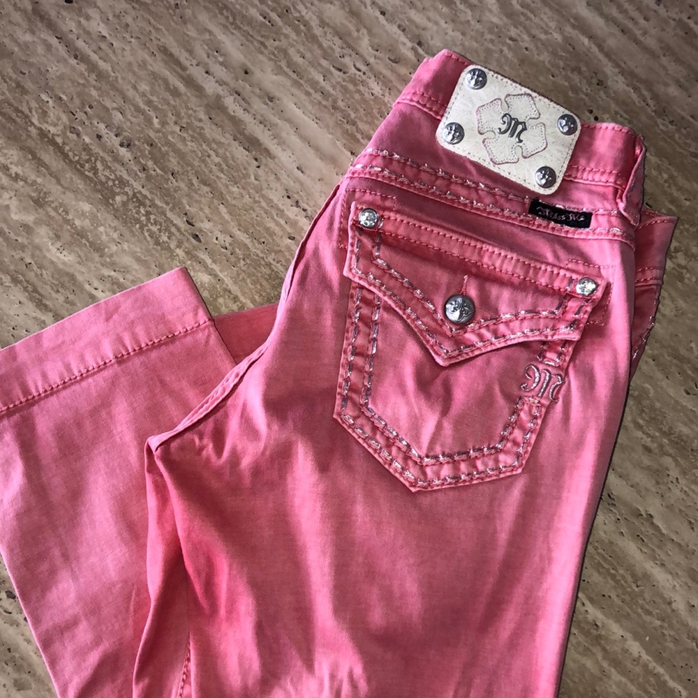 MissMe cargo material - coral capri